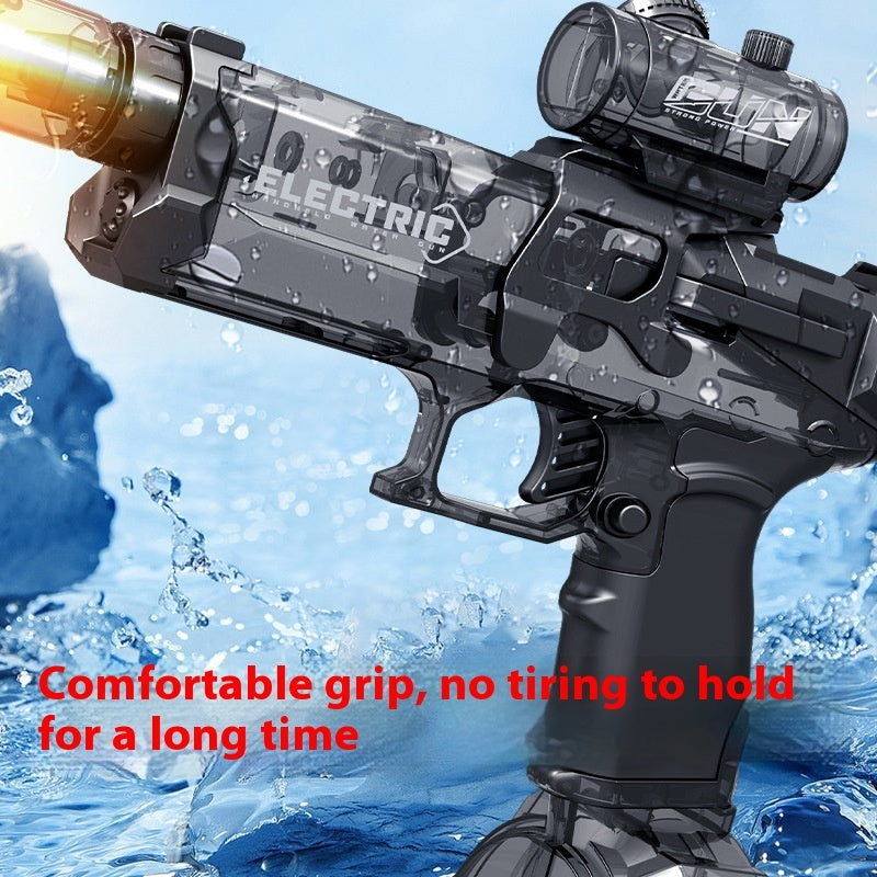Fire Rat Electric Water Gun – Automatic Spray, Cool Lights, Fun Summer Toy for Kids