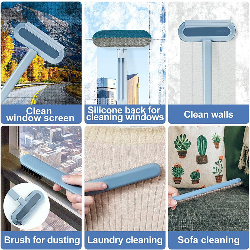 4-in-1 Pet Hair Remover Brush – Multifunctional Tool for Dogs, Cats & Screen Cleaning