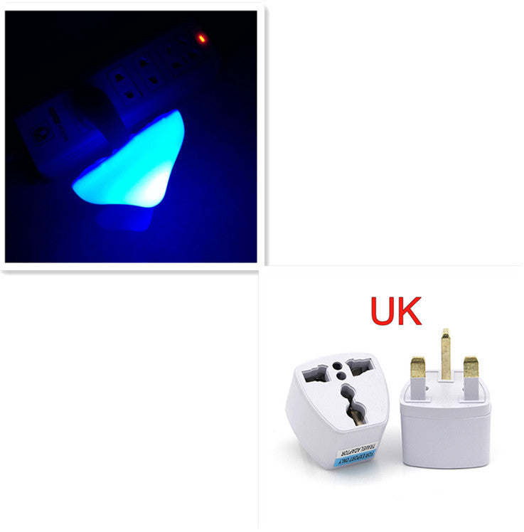 LED Mushroom Night Light – Plug-in Wall Lamp with Light Sensor for Bedroom Decor