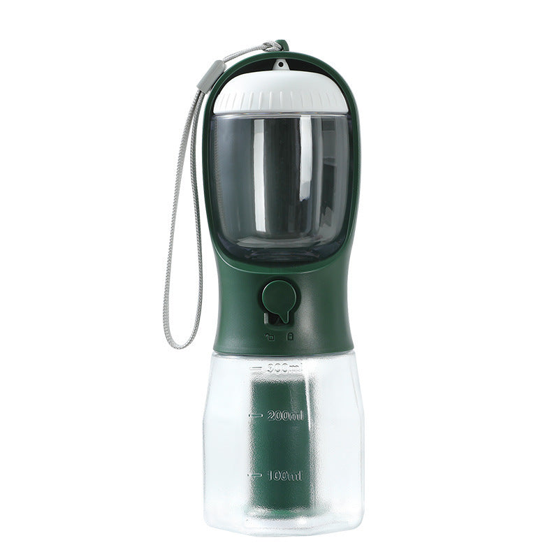3-in-1 Portable Dog Water Cup – Drinking Bowl & Garbage Bag for Pets on the Go