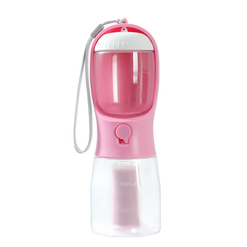 3-in-1 Portable Dog Water Cup – Drinking Bowl & Garbage Bag for Pets on the Go