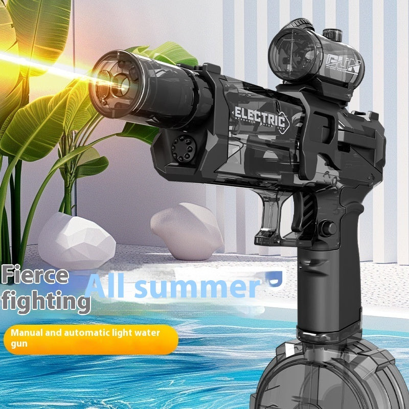 Fire Rat Electric Water Gun – Automatic Spray, Cool Lights, Fun Summer Toy for Kids