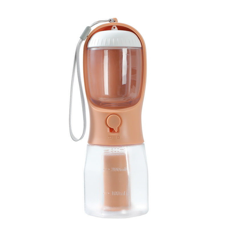 3-in-1 Portable Dog Water Cup – Drinking Bowl & Garbage Bag for Pets on the Go