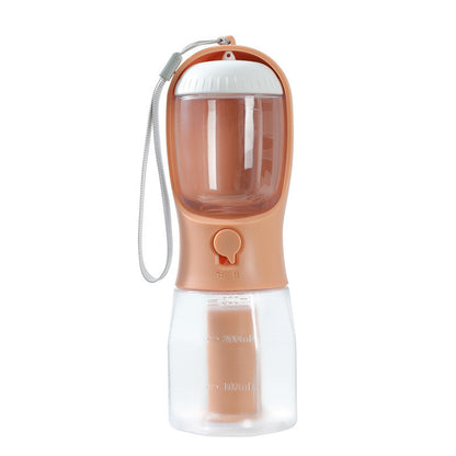 3-in-1 Portable Dog Water Cup – Drinking Bowl & Garbage Bag for Pets on the Go