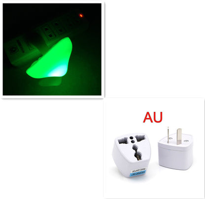LED Mushroom Night Light – Plug-in Wall Lamp with Light Sensor for Bedroom Decor