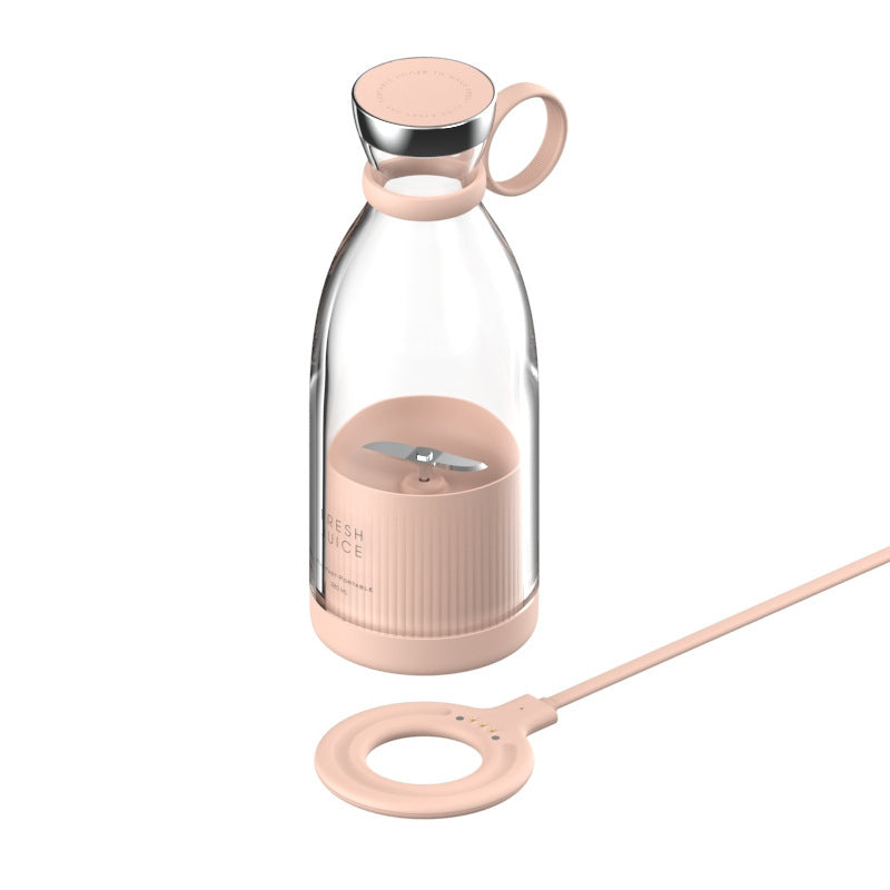 350ML Portable Electric Juicer – USB Rechargeable Blender Cup for Home & Travel