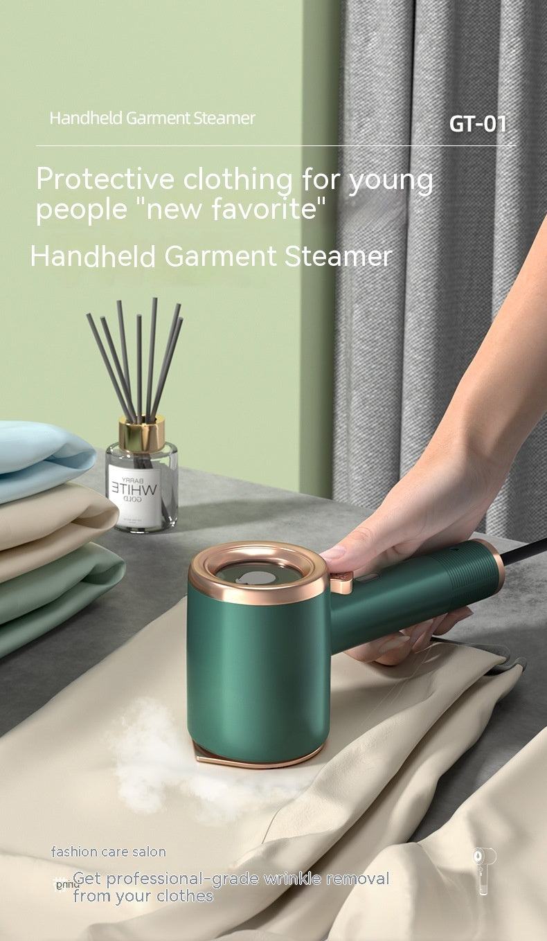 Handheld Steam Iron for Clothes – Mini & Portable