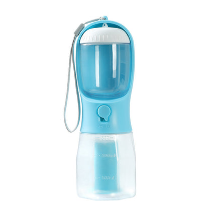 3-in-1 Portable Dog Water Cup – Drinking Bowl & Garbage Bag for Pets on the Go