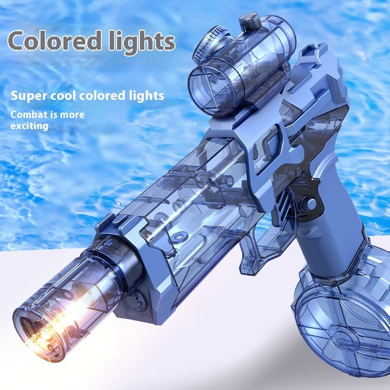 Fire Rat Electric Water Gun – Automatic Spray, Cool Lights, Fun Summer Toy for Kids