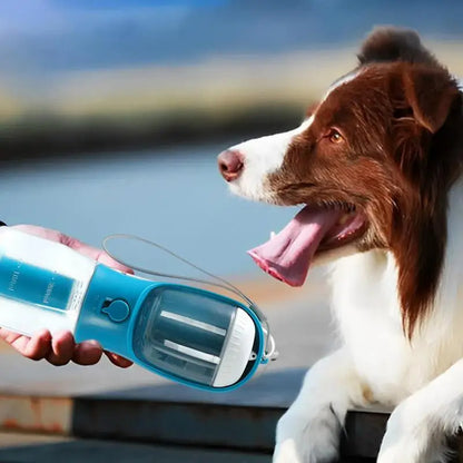 3-in-1 Portable Dog Water Cup – Drinking Bowl & Garbage Bag for Pets on the Go