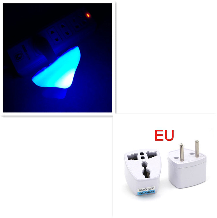 LED Mushroom Night Light – Plug-in Wall Lamp with Light Sensor for Bedroom Decor