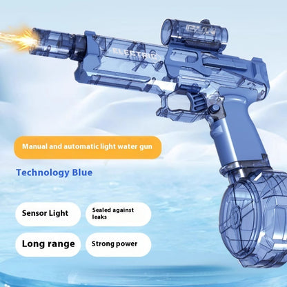 Fire Rat Electric Water Gun – Automatic Spray, Cool Lights, Fun Summer Toy for Kids