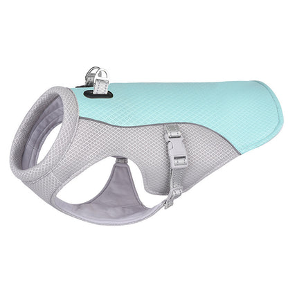 Summer Dog Cooling Vest – Breathable, Heat-Resistant Clothes for Small & Large Dogs