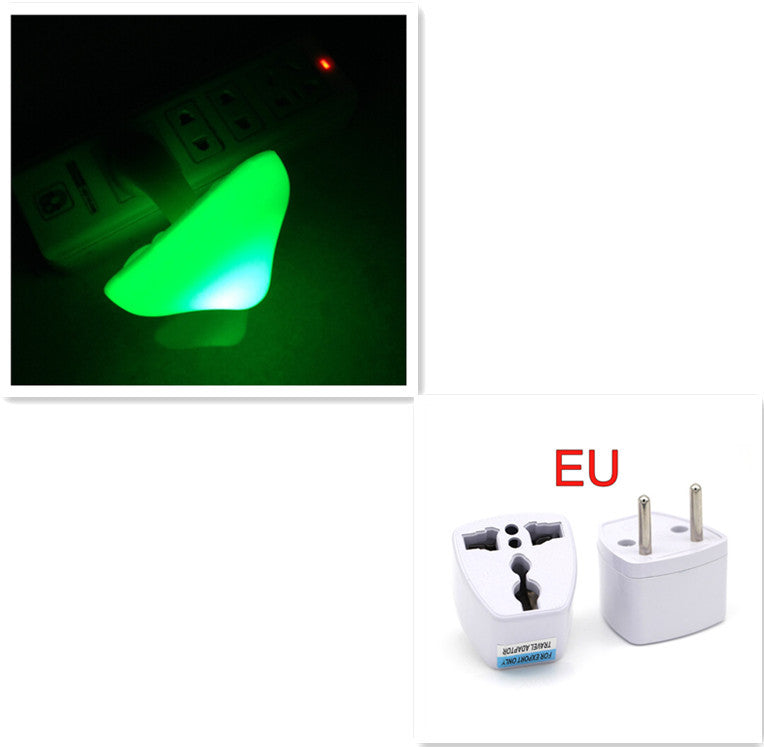 LED Mushroom Night Light – Plug-in Wall Lamp with Light Sensor for Bedroom Decor