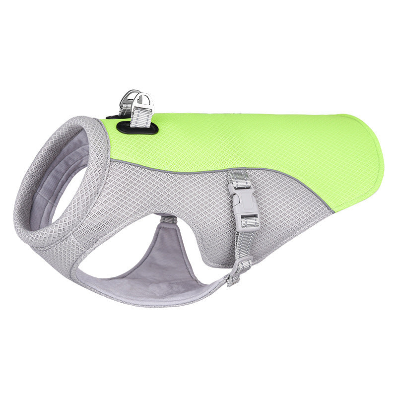 Summer Dog Cooling Vest – Breathable, Heat-Resistant Clothes for Small & Large Dogs