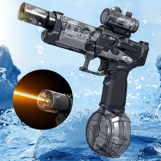 Fire Rat Electric Water Gun – Automatic Spray, Cool Lights, Fun Summer Toy for Kids